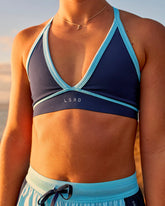 Breeze Stamina Sports Bra – Future Navy-Baltic Sea