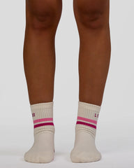 Off White-Ultra Fuchsia