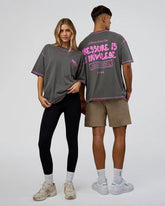 Dark Storm Washed-Ultra Fuchsia