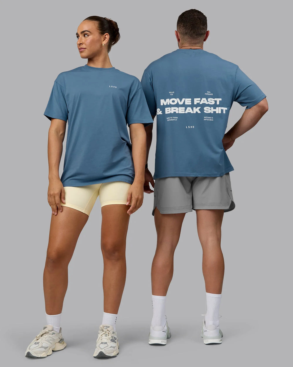 Elemental Blue-Off White