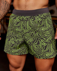 Friction Print Hyper Green