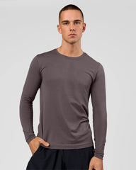 AeroFLX+ Seamless Long Sleeve Tee (Set in Sleeve) - Duskstone/Duskstone