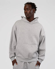 MVP Oversized Hoodie - Lt Grey Marl | Official Brand
