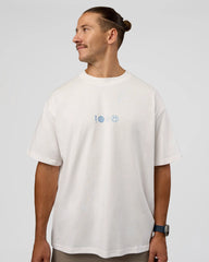 Off White-Electric Indigo