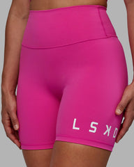 Fuchsia Pink-White