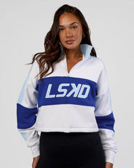White-Electric Indigo