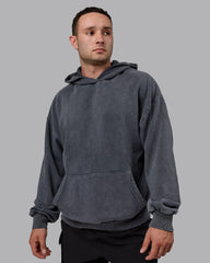 Black-Greyish Purple