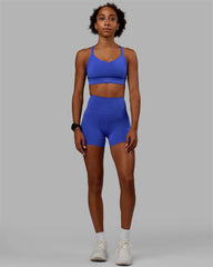 Flux Ultra High-Rise 4" Short with Pockets - Power Cobalt