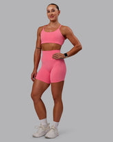 Elixir Ultra High-Rise 6" Short - Pink Lemonade
