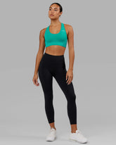 Black-Hyper Teal