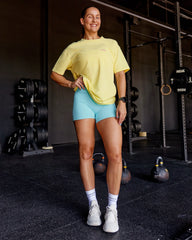 Yellow Fizz Washed-Ultra Fuchsia