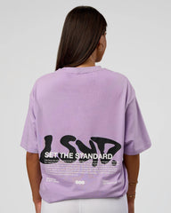 Pale Lilac-Black