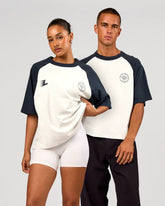 Silver Marl-Midnight Navy