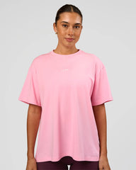 Pink Rose-White