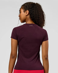 AeroFLX+ Seamless Tee - Cherry Lacquer/Cherry Lacquer