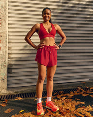 Scarlet Accelerate 3" High-Rise Running Short