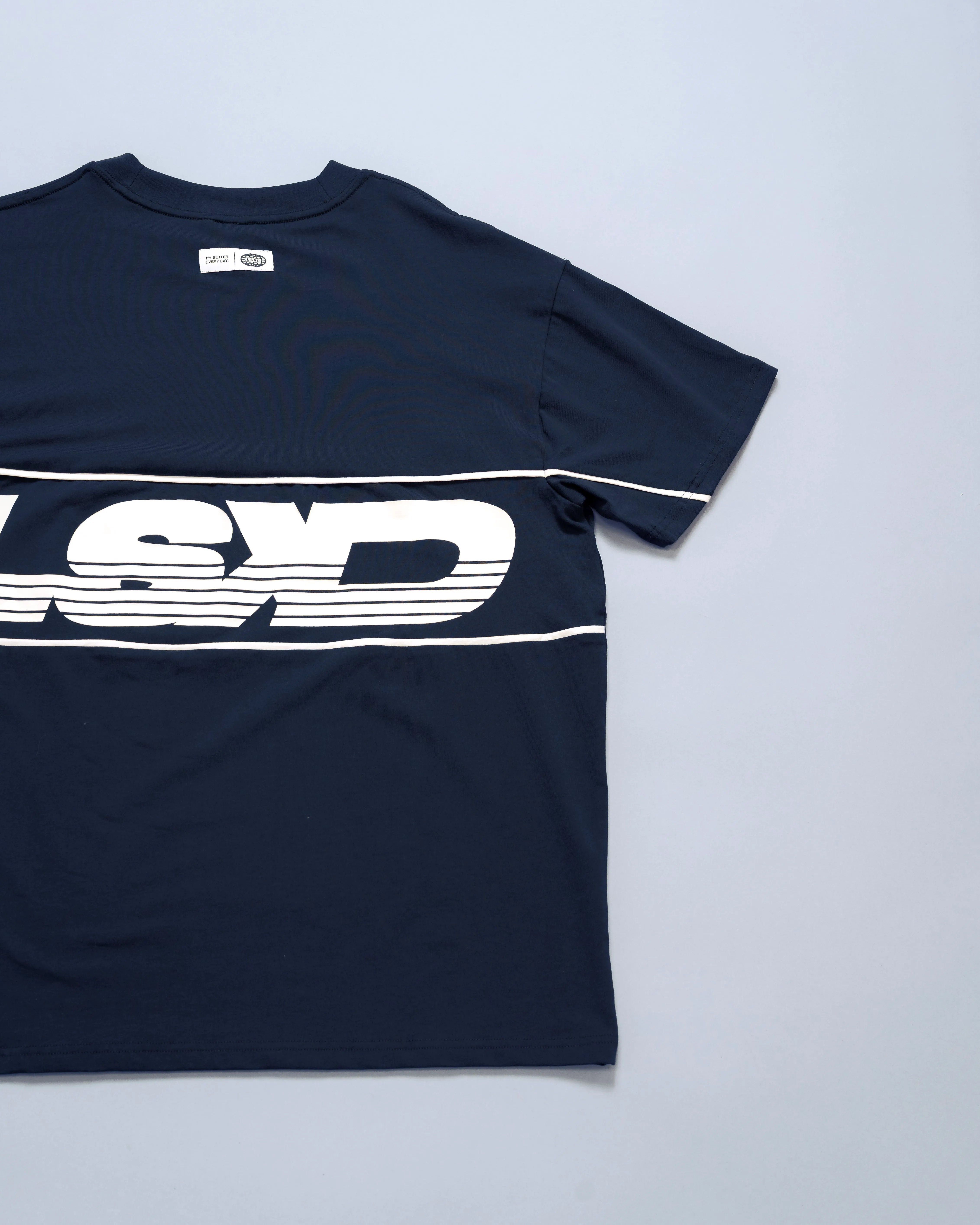 Midnight Navy-White