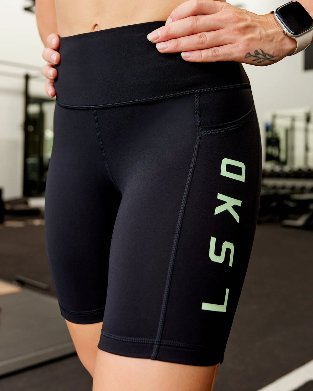 Black-Surreal Green