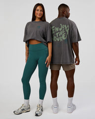 Dark Storm Washed-Iceberg Green