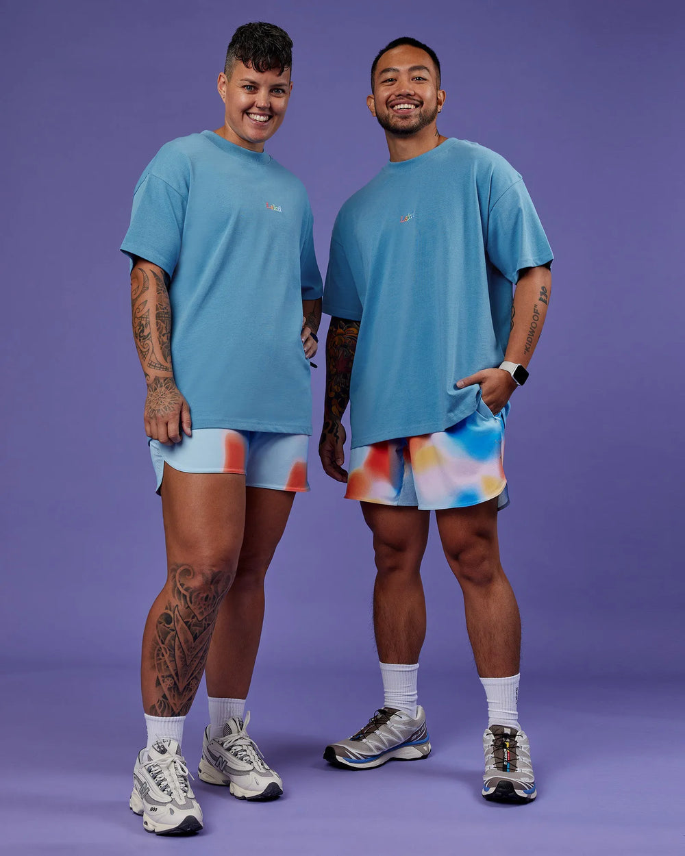 Rainbow Shade Print