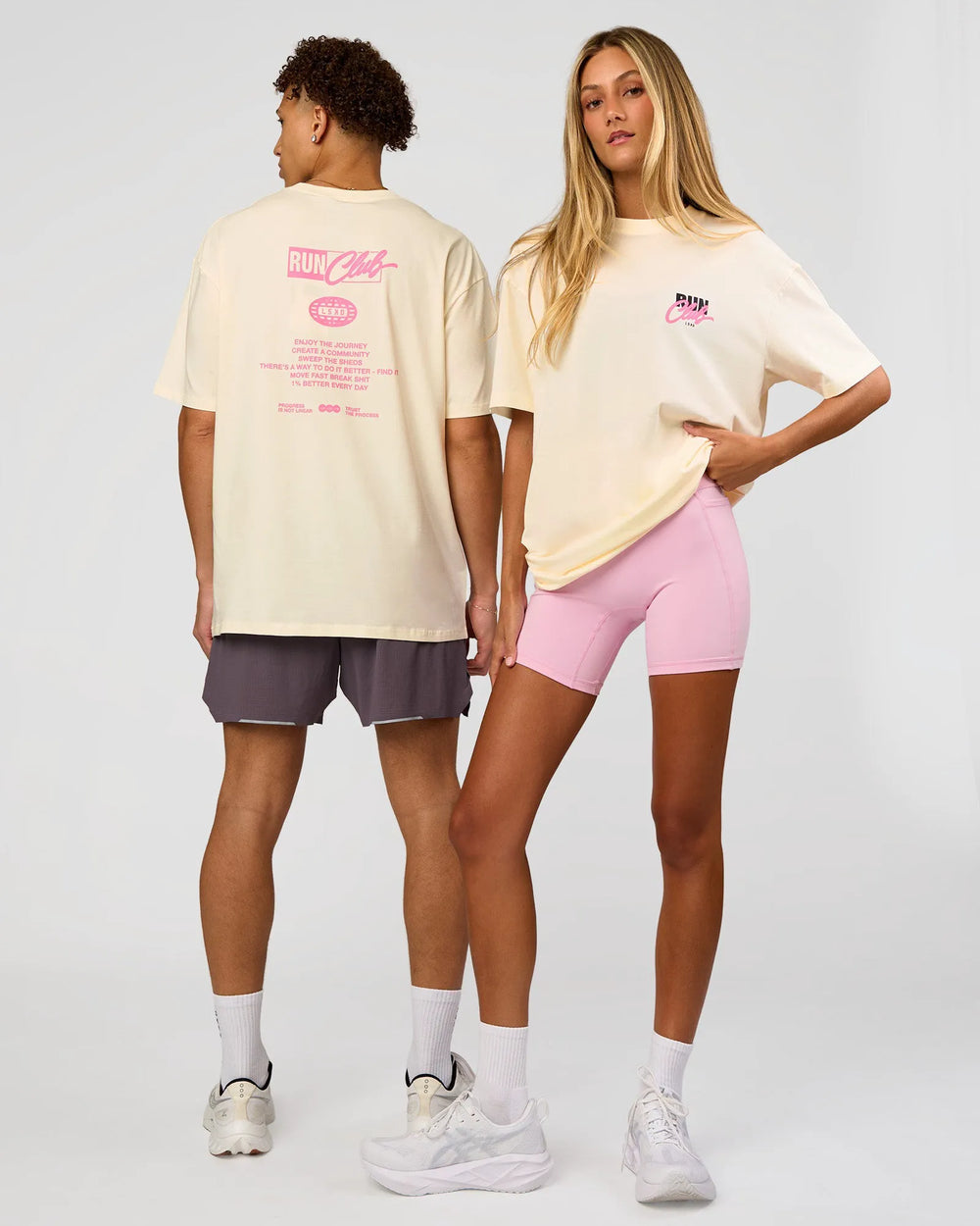 Off White-Candy Pink