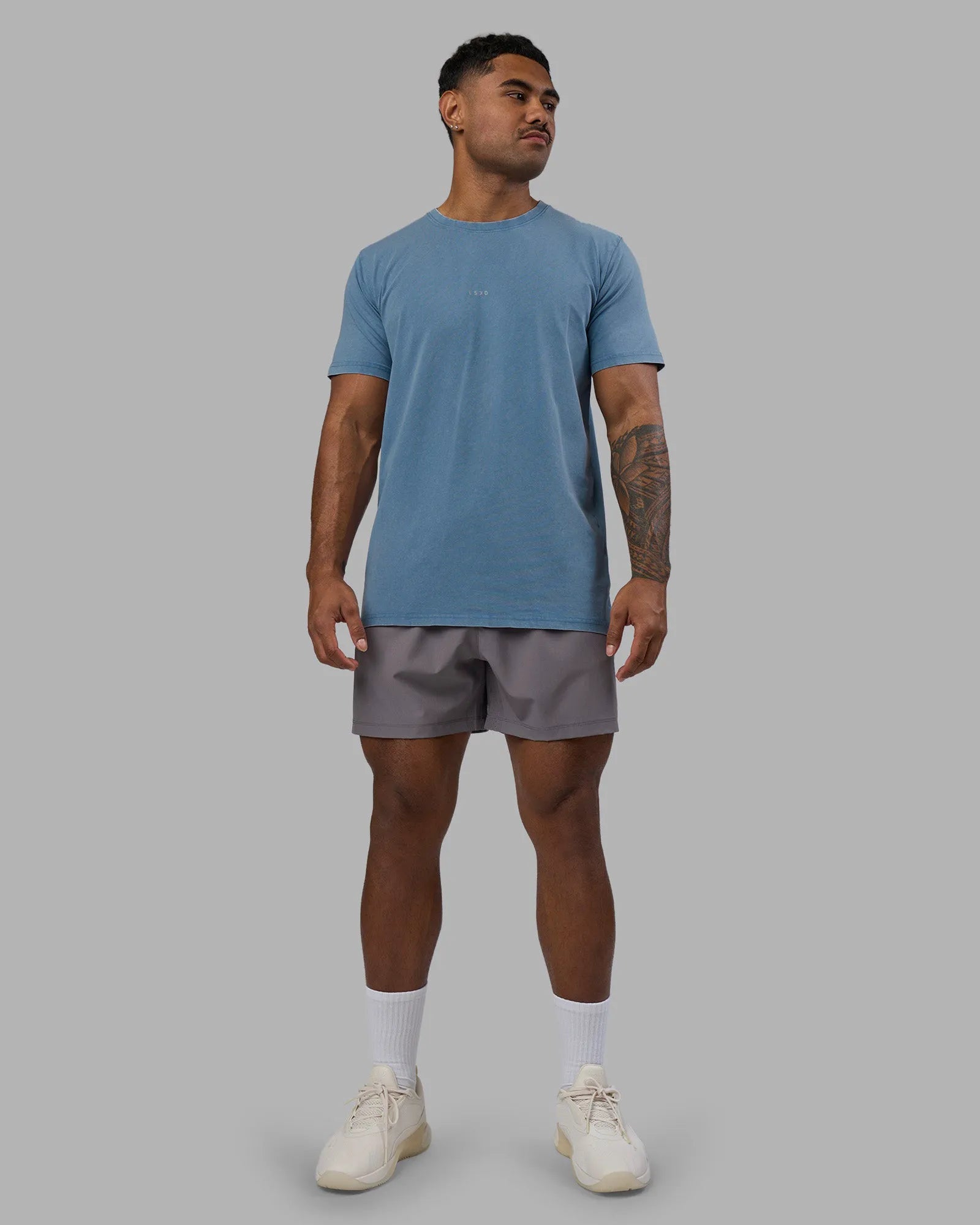 Elemental Blue Washed