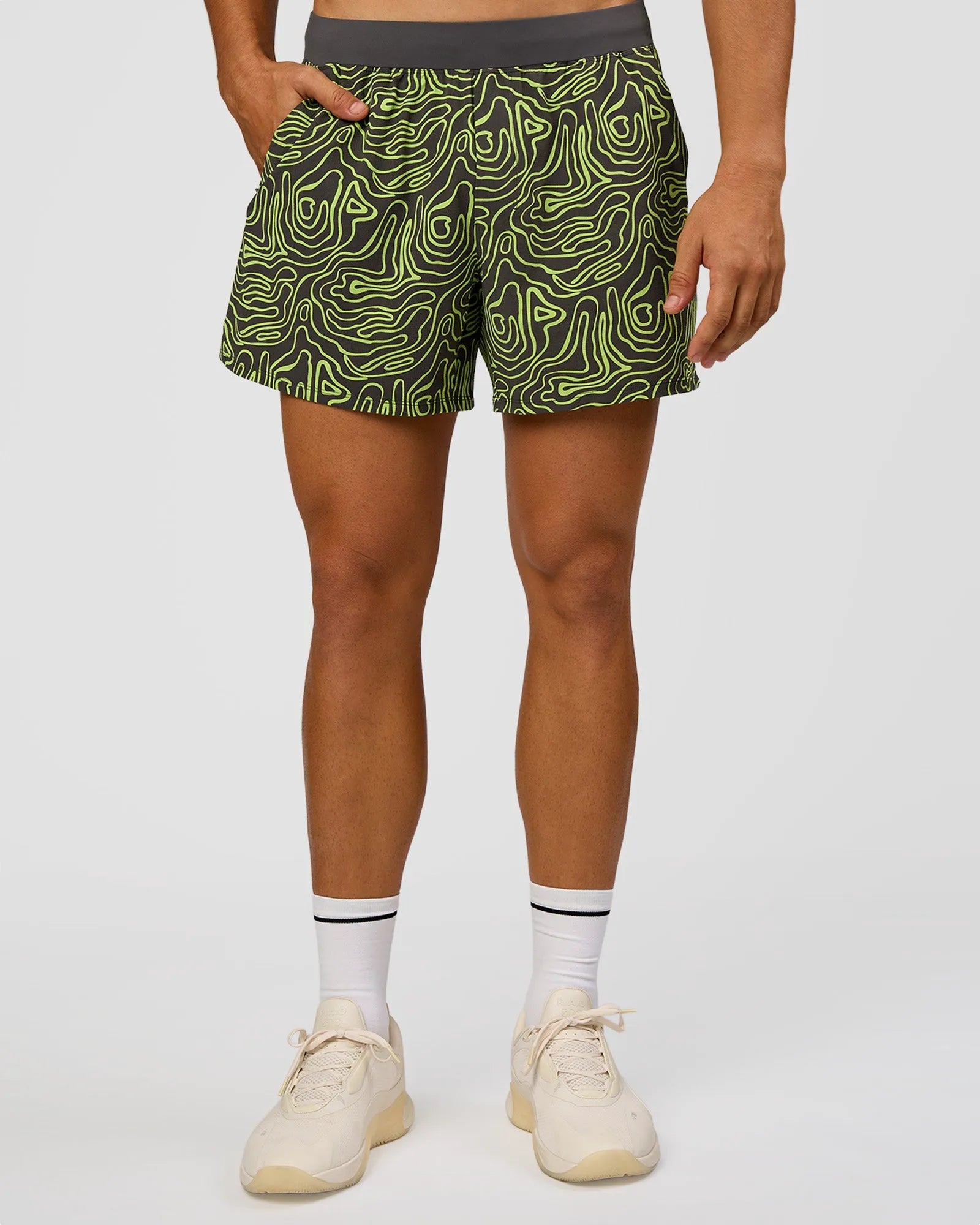 Friction Print Hyper Green