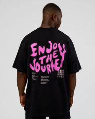 Black-Ultra Fuchsia