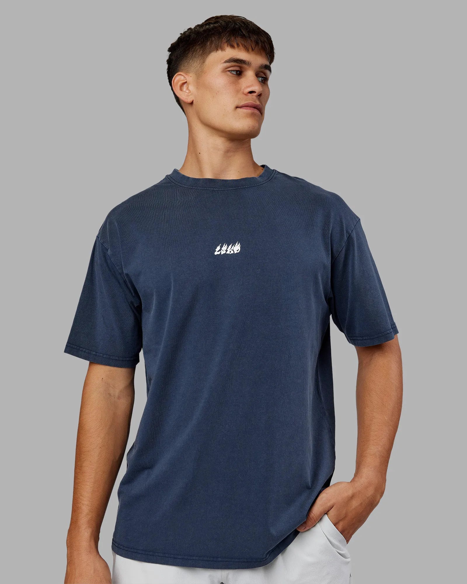Future Navy Washed-Blue