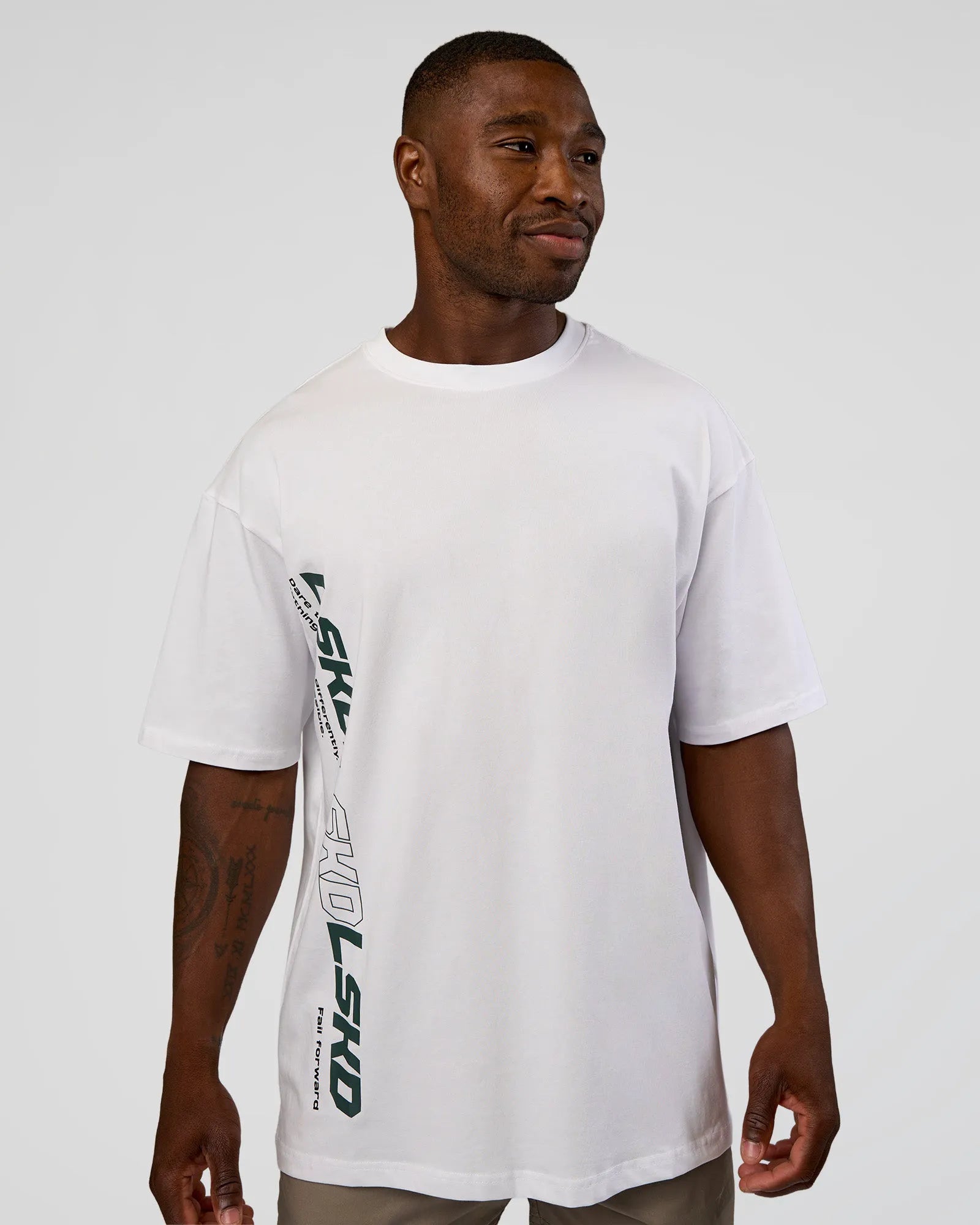 White-Vital Green
