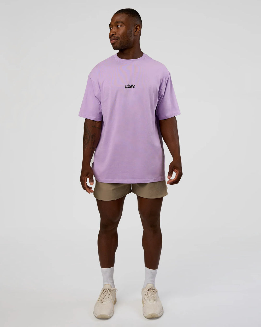 Pale Lilac-Black