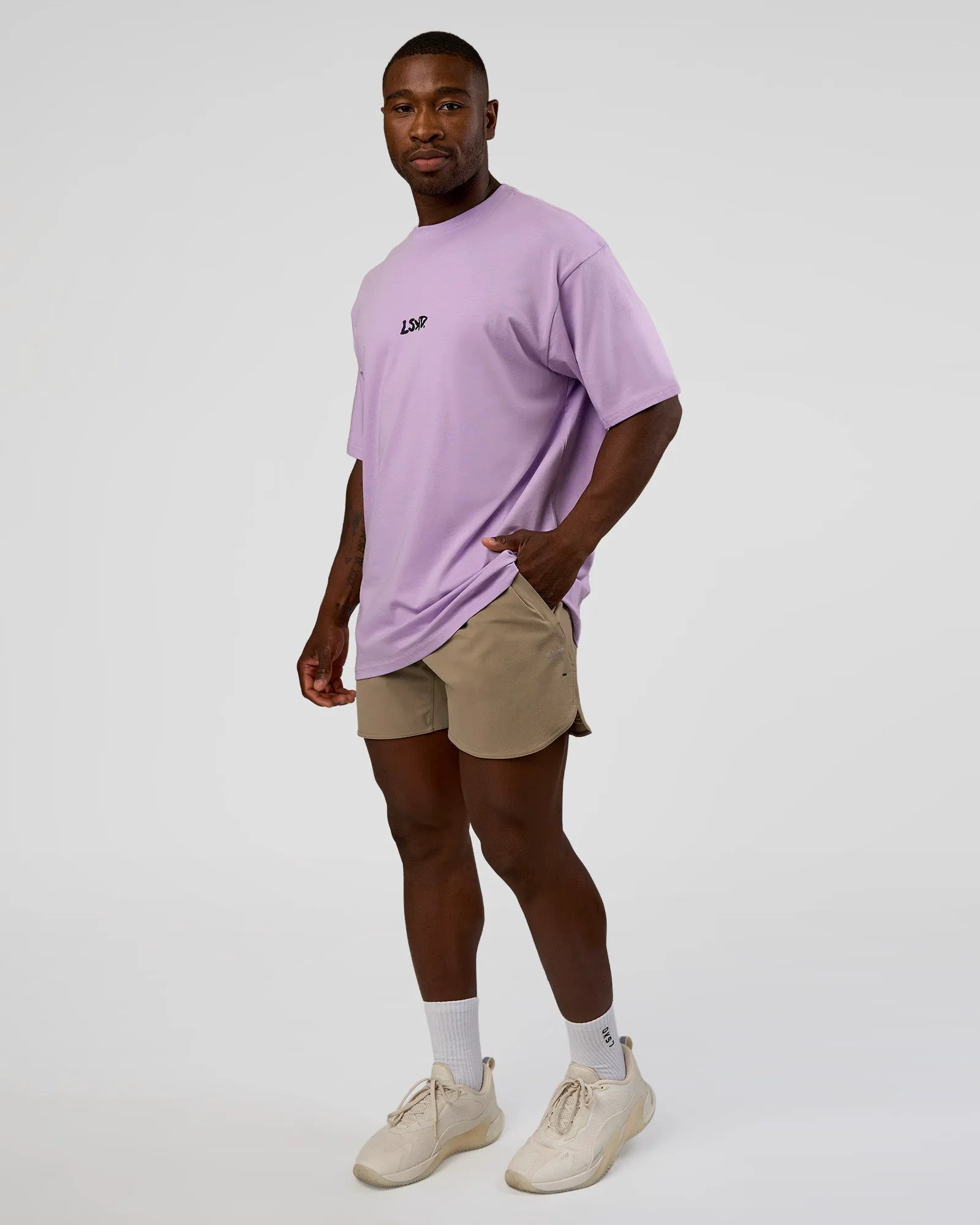 Pale Lilac-Black