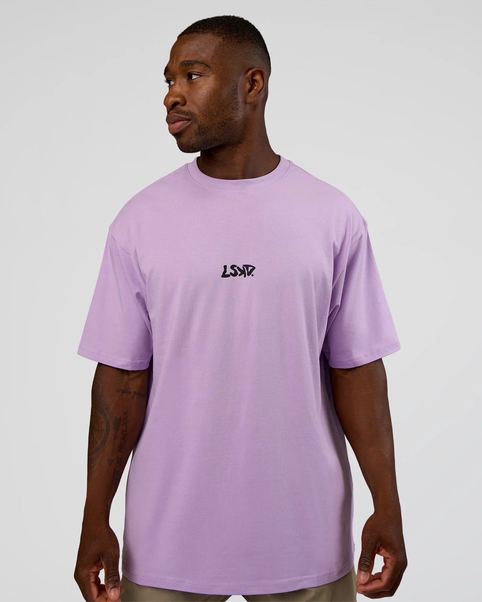 Pale Lilac-Black