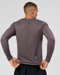 AeroFLX+ Seamless Long Sleeve Tee (Set in Sleeve) - Duskstone/Duskstone