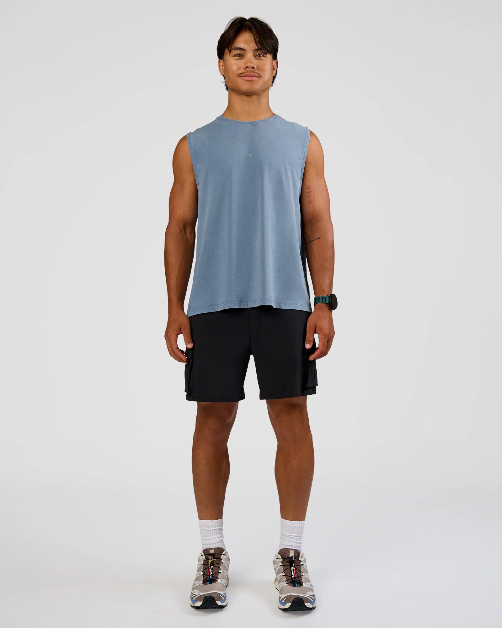 Elemental Blue Washed