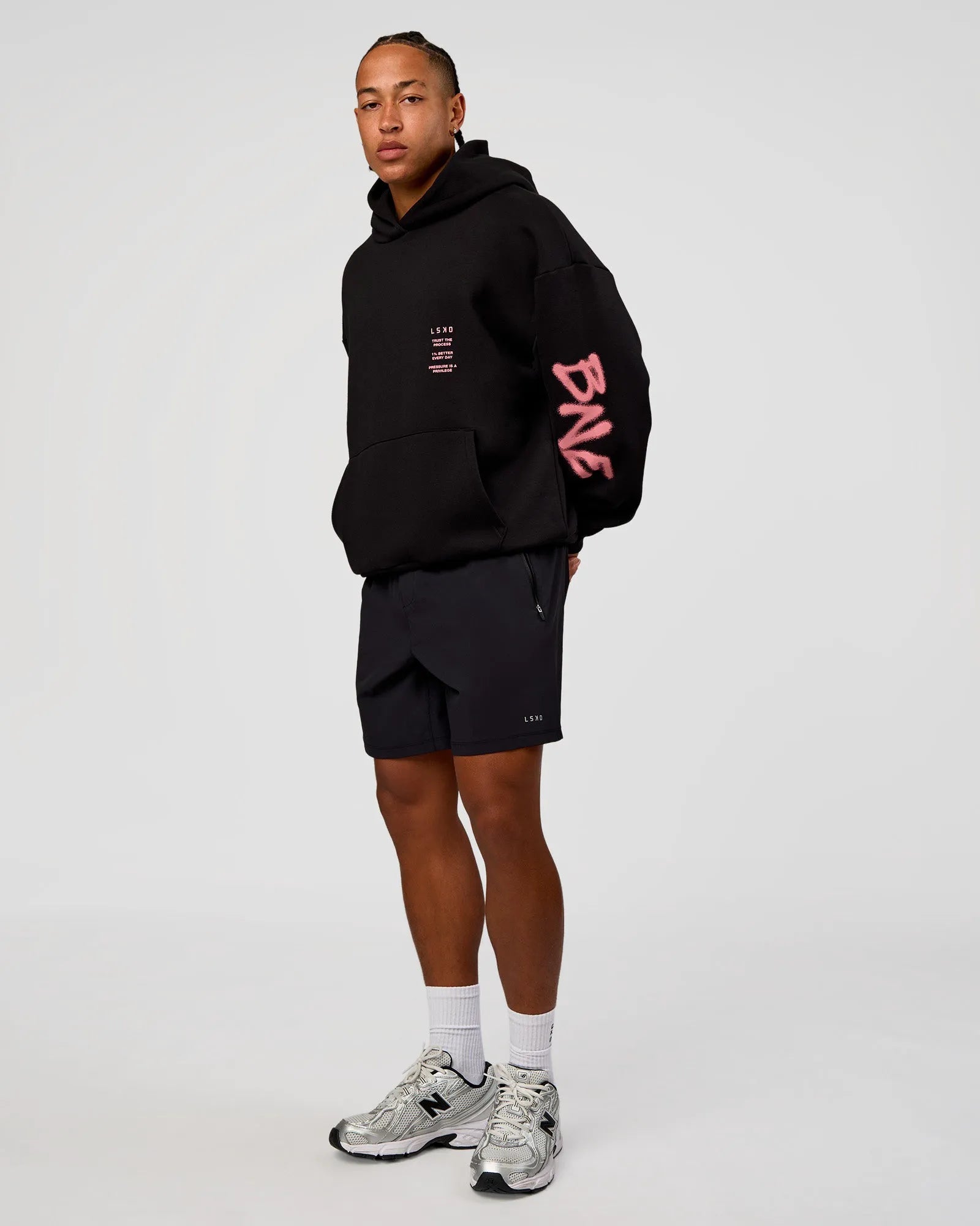 Black-Candy Pink