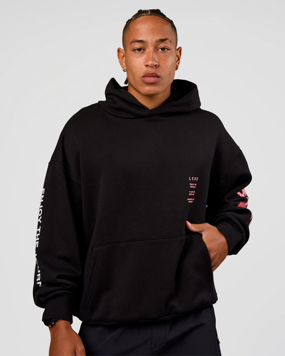Black-Candy Pink