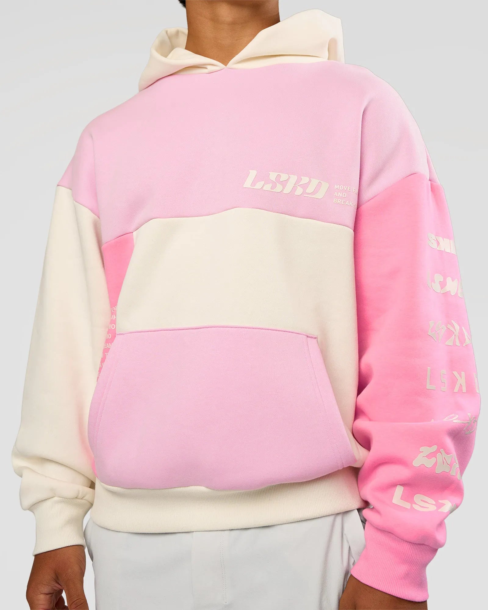 Off White-Marshmallow-Pink