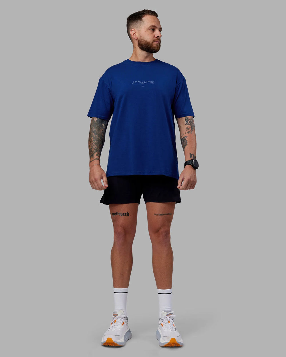 Midnight Blue-Light Blue