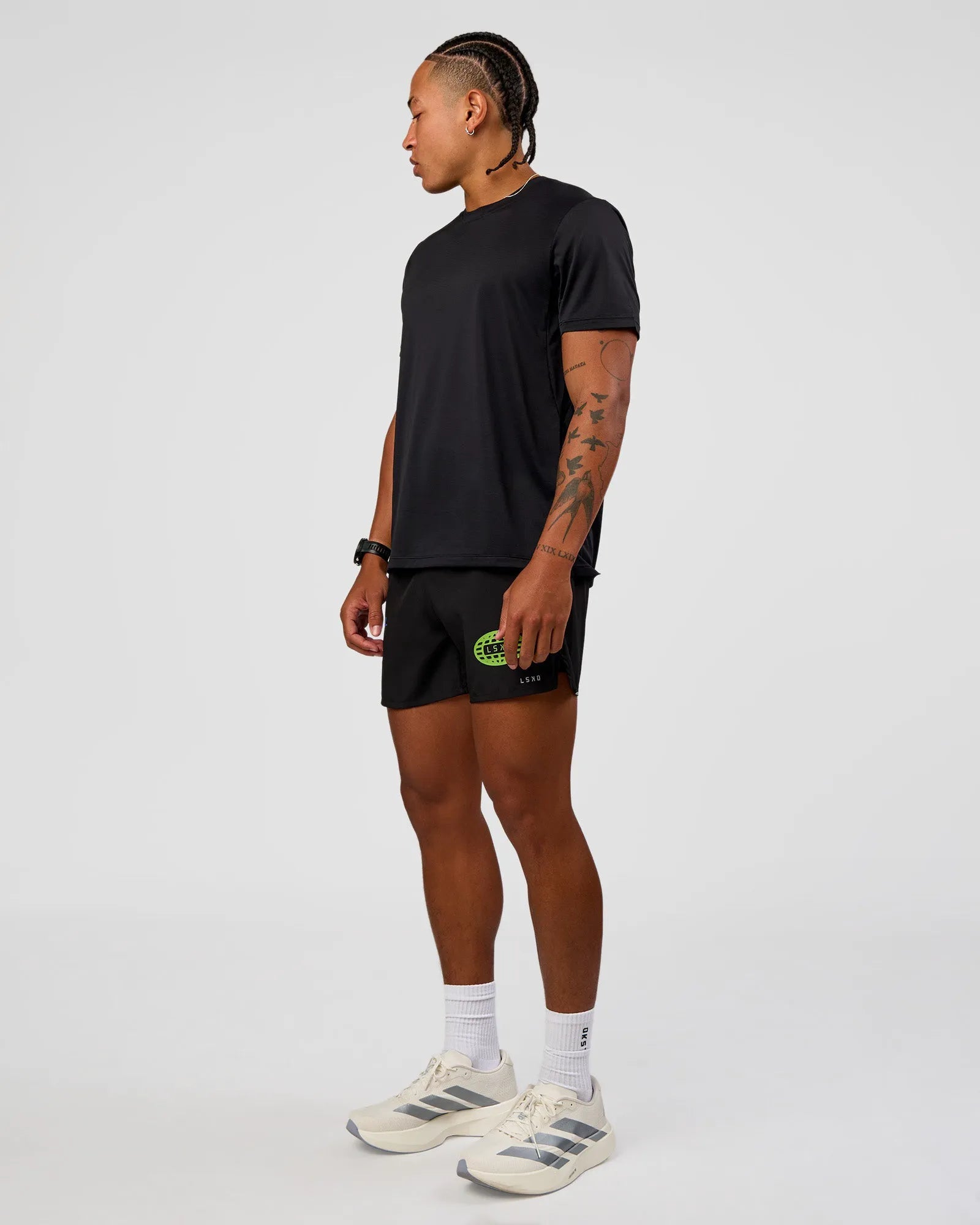 Black-Lime Glo Indigo