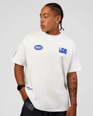 White-Electric Indigo