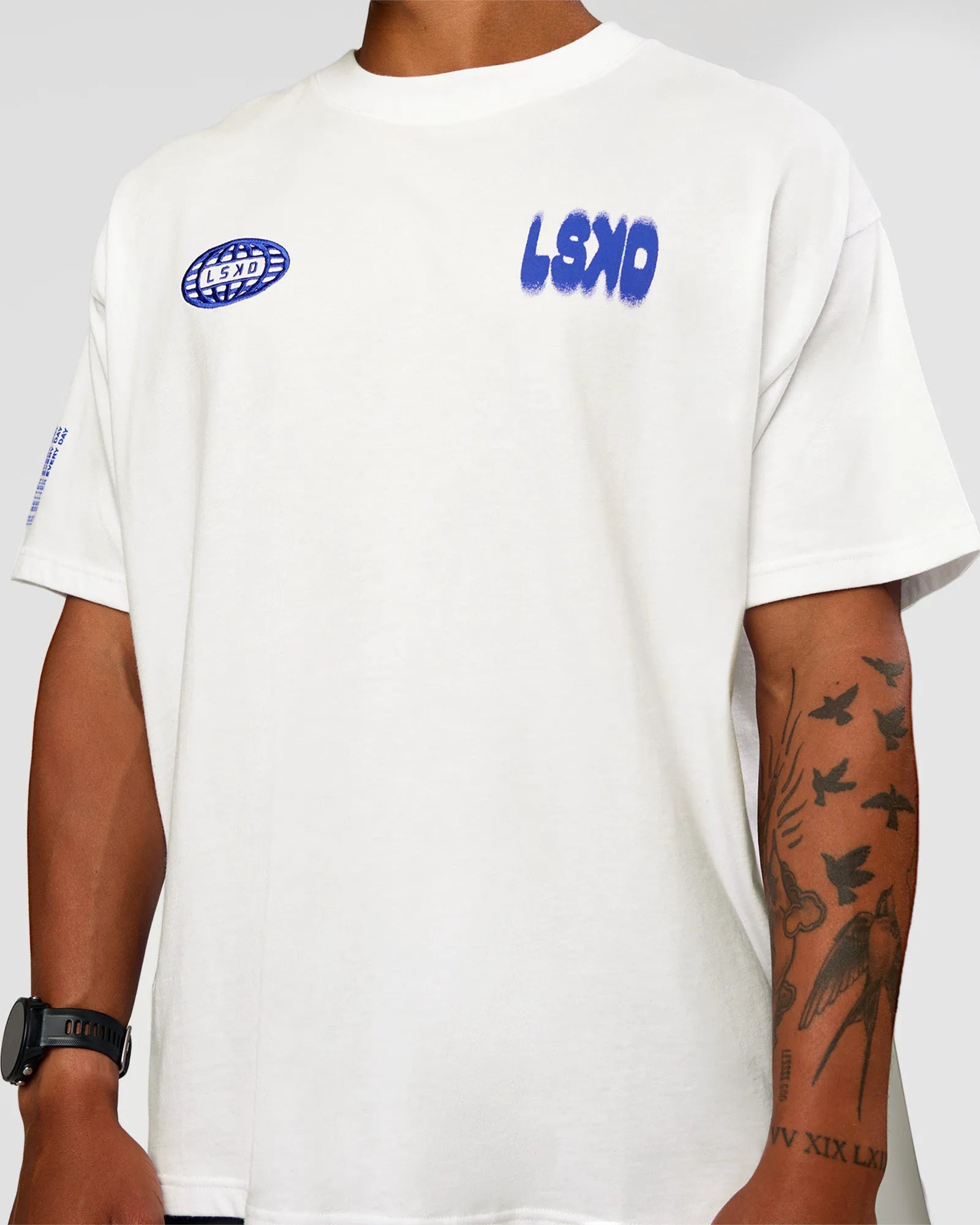 White-Electric Indigo