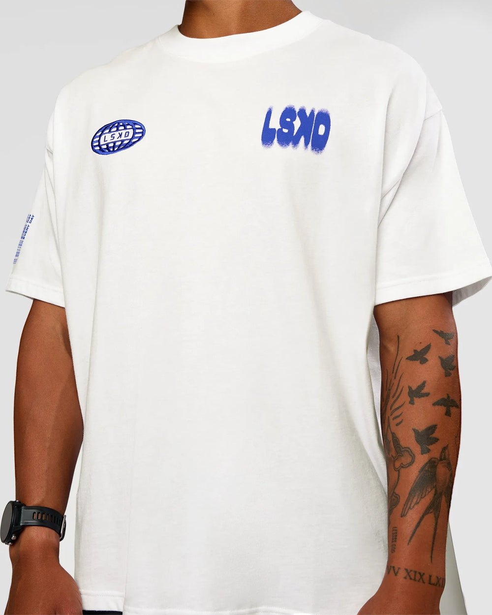 White-Electric Indigo