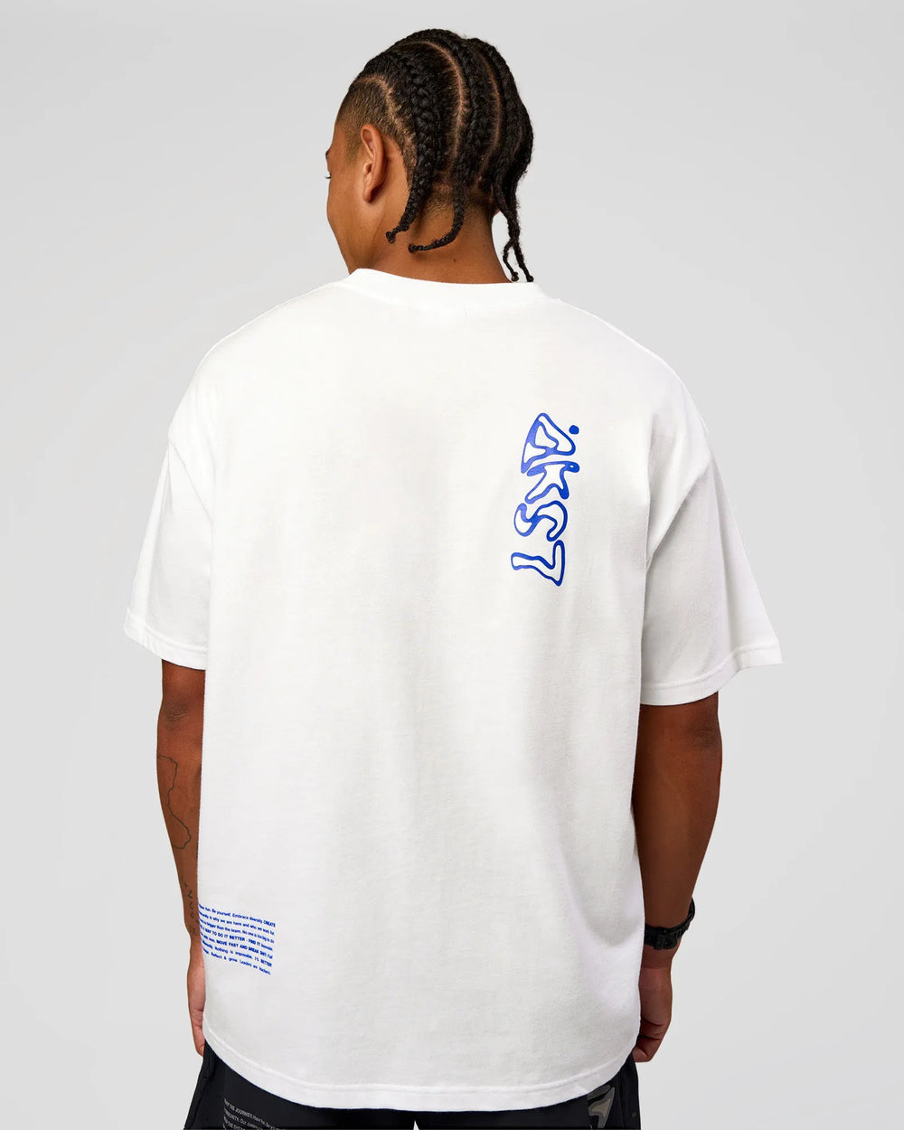 White-Electric Indigo