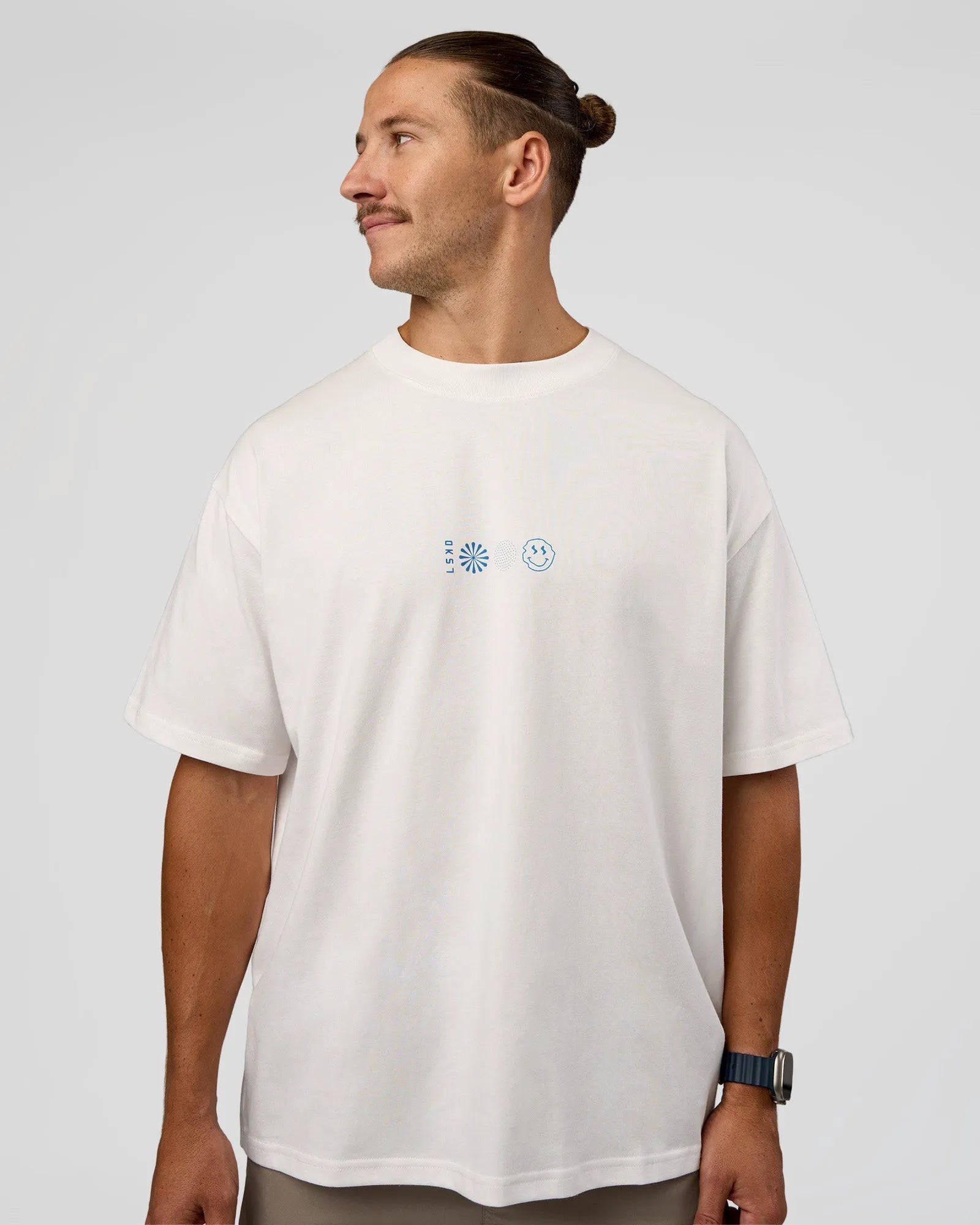 Off White-Electric Indigo