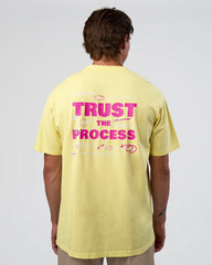 Yellow Fizz Washed-Ultra Fuchsia