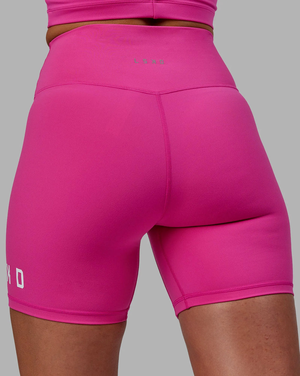 Fuchsia Pink-White