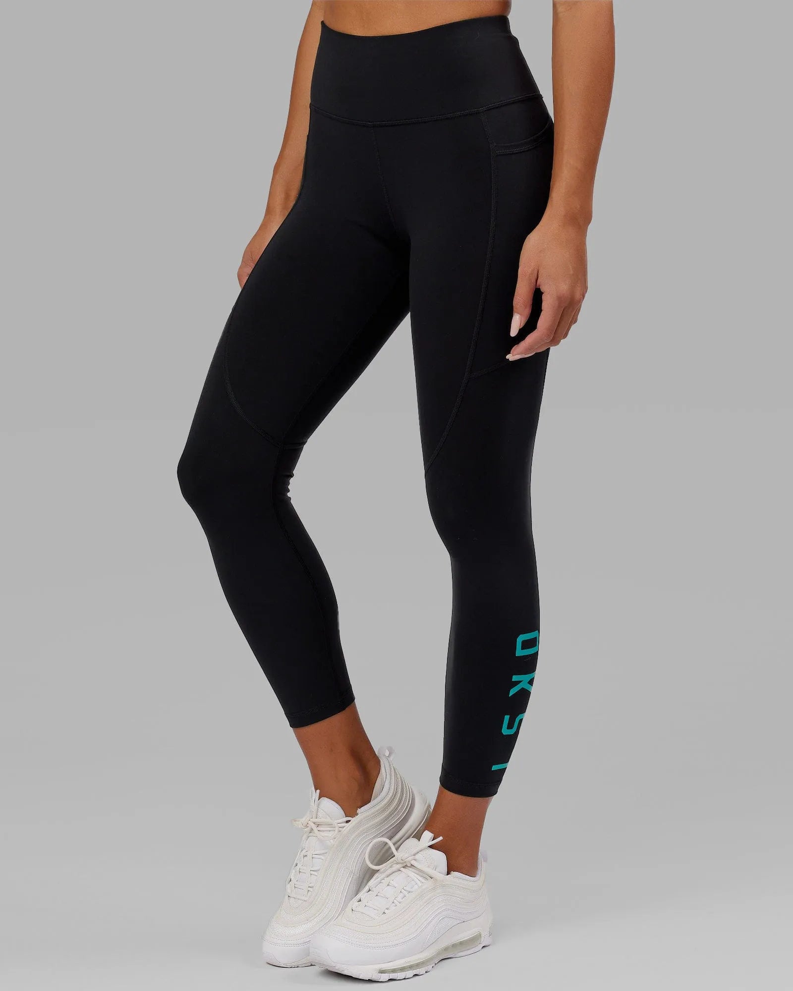Black-Hyper Teal