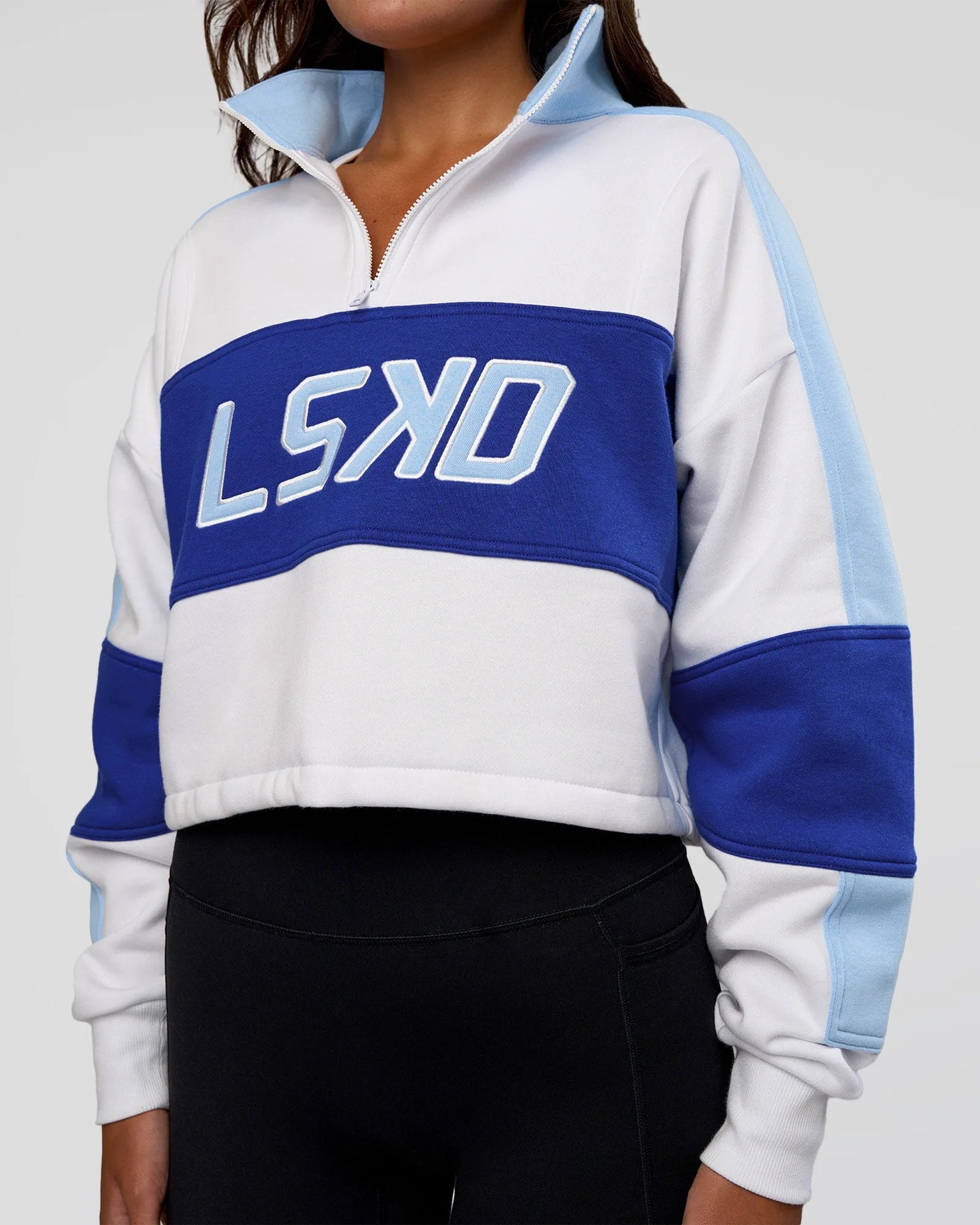 White-Electric Indigo