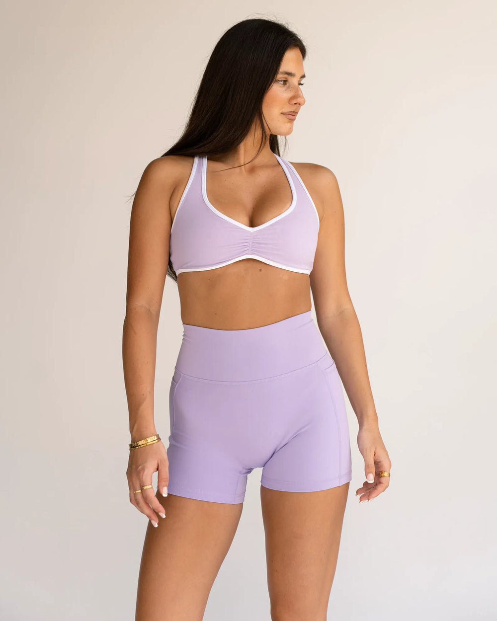 Pale Lilac-White